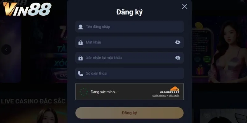 Hướng dẫn đăng ký tài khoản nhanh chóng tại nhà cái Vin88