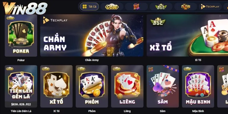 Khám phá các trò chơi thú vị tại nhà cái Vin88 hot nhất hiện nay